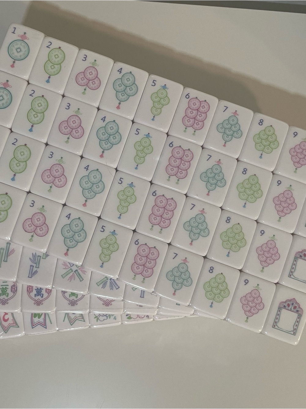 Four layer NEW Boutique-style American  Mahjong Tile Set
